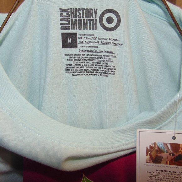 NWT Black History Month T-Shirt Medium   ((B3)) - Picture 2 of 3